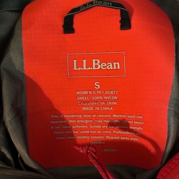 LL Bean Goretex Proshell Rain Jacket Womens Small - Picture 8 of 8